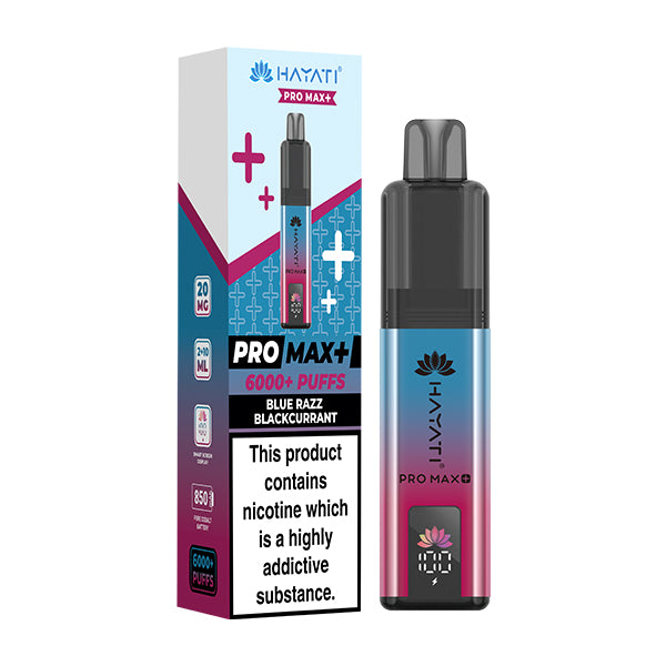 Hayati Pro Max 6K | Prefilled Pod Kit | Blue Razz Blackcurrant