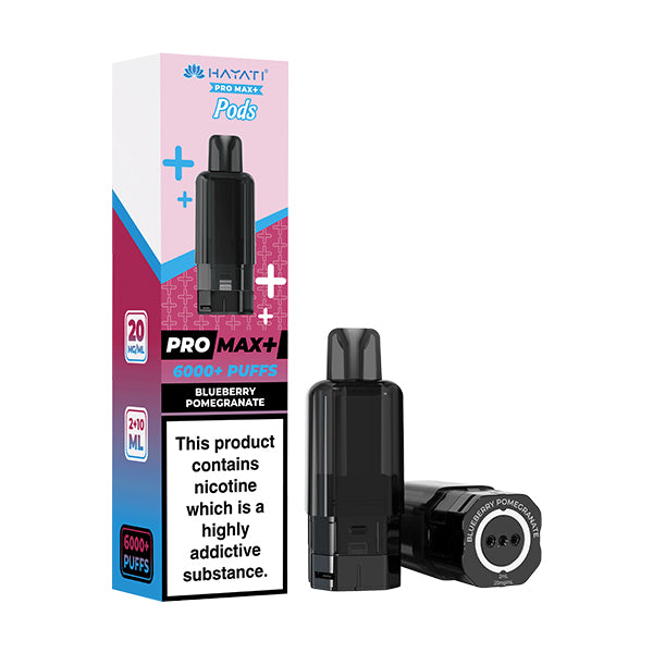 Hayati Pro Max 6K | Replacement Pods | Blueberry Pomegranate