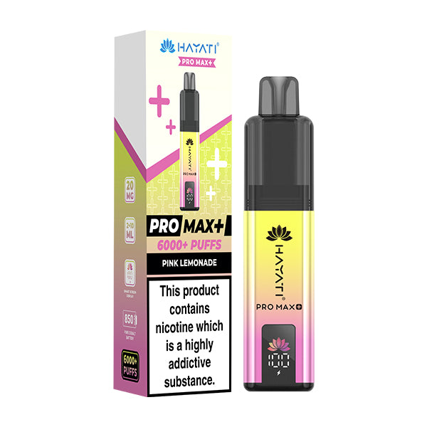 Hayati Pro Max 6K | Prefilled Pod Kit | Pink Lemonade
