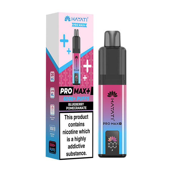 Hayati Pro Max 6K | Prefilled Pod Kit | Blueberry Pomegranate