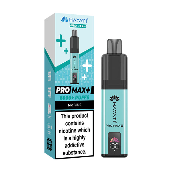 Hayati Pro Max 6K | Prefilled Pod Kit | Mr Blue