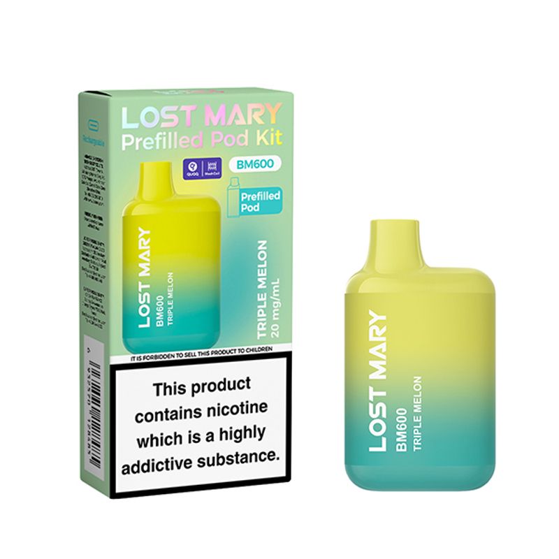 Lost Mary vape device triple melon zoom distro in UK