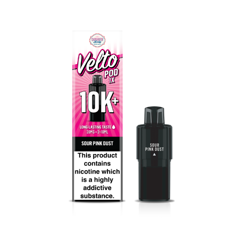 Dinner Lady Velto 10K Sour Pink Dust Prefilled Pod Kit 20mg