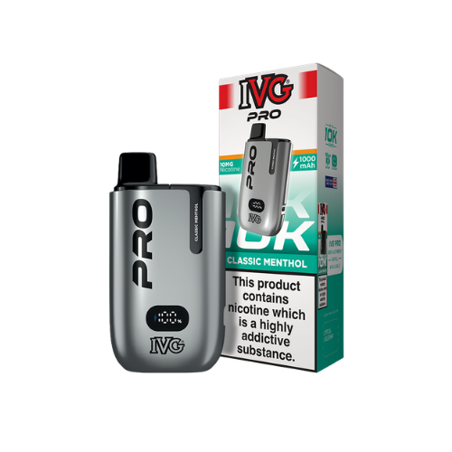 IVG | PRO 12 | Prefilled Pod Kit | Classic Menthol | 10mg