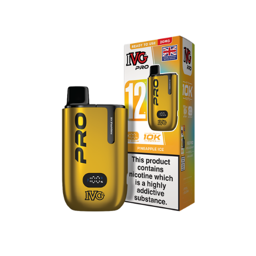 IVG | PRO 12 | Prefilled Pod Kit | Pineapple Ice | 20mg