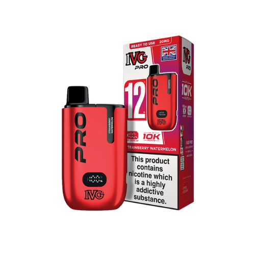 IVG | PRO 12 | Prefilled Pod Kit | Strawberry Watermelon | 20mg