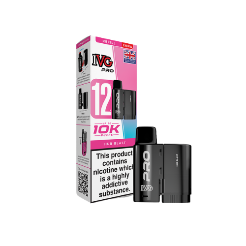 IVG | PRO 12 | Replacement Pods | Hub Blast | 20mg