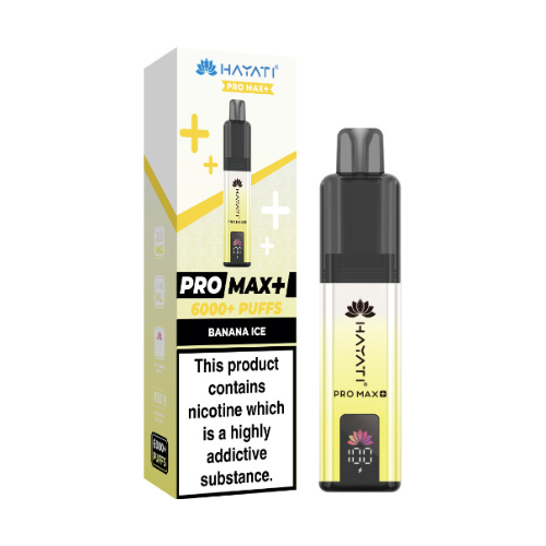 Hayati Pro Max 6K | Prefilled Pod Kit | Banana Ice