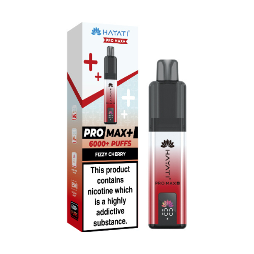 Hayati Pro Max 6K | Prefilled Pod Kit | Fizzy Cherry