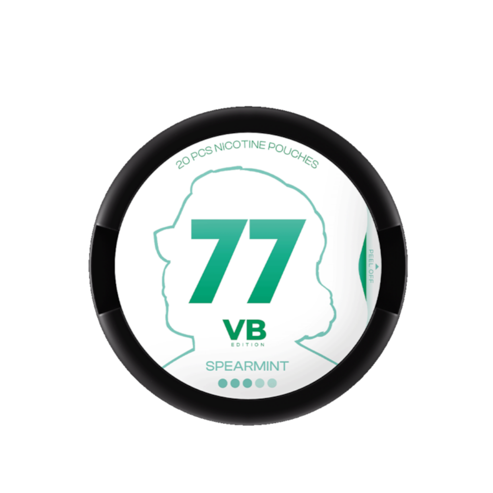 77 | VB Edition | Spearmint | Nic Pouches | 10.4mg