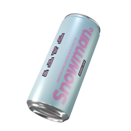 Snowman Functional Drink - Bubble Gum (330ml)
