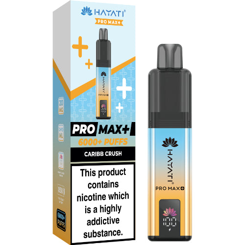 Hayati Pro Max 6000 Disposable Vape – Carib Crush Flavour UK Wholesale