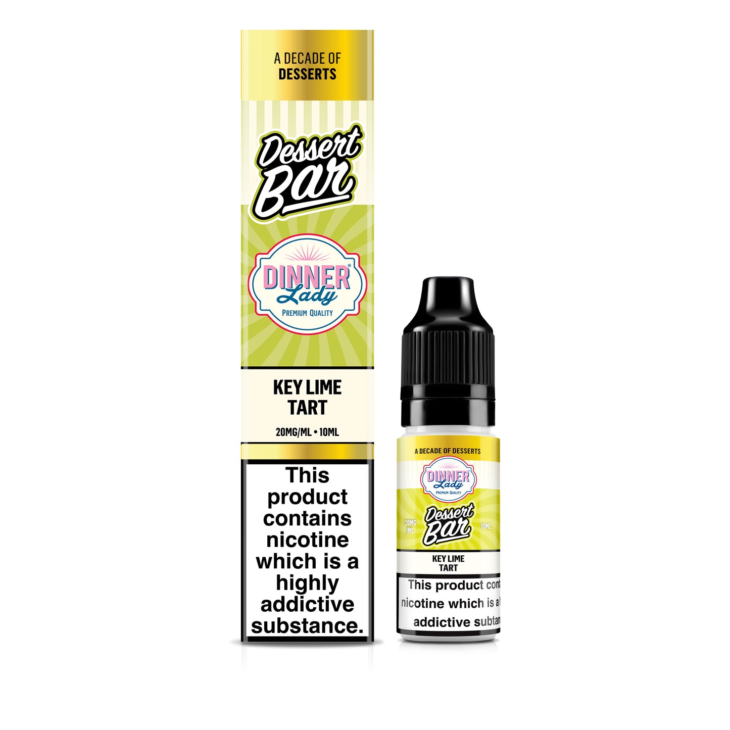 Dinner Lady | Key Lime Tart | Dessert Bar Salts | 10ml x 10