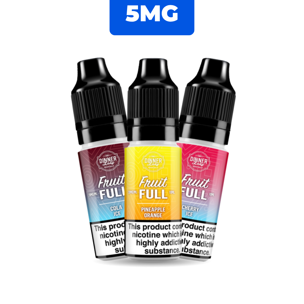 Dinner Lady | Fruit Full Salts | Bundle | 5mg | 45 + 45 Free