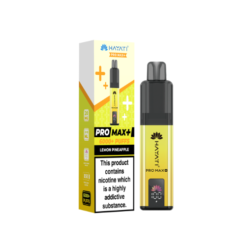 Hayati Pro Max 6K | Prefilled Pod Kit | Lemon Pineapple