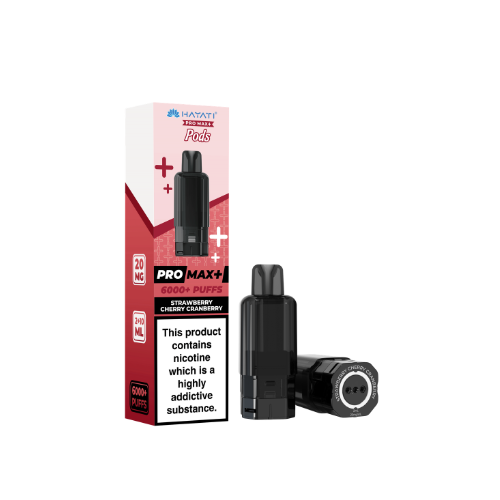 Hayati Pro Max 6K | Replacement Pods | Strawberry Cherry Cranberry