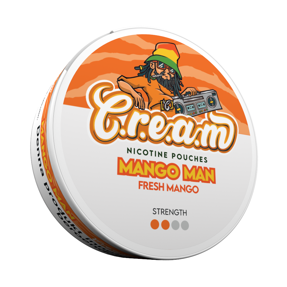 C.R.E.A.M | Mango Man | Nic Pouches | Light 4mg