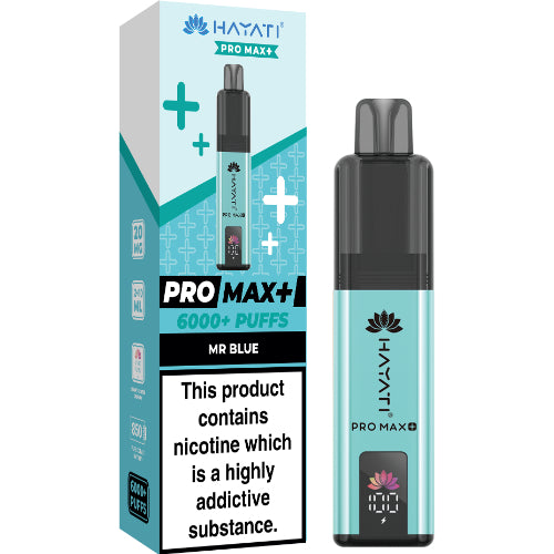Hayati Pro Max 6000 Disposable Vape – Mr Blue Flavour UK Distributor