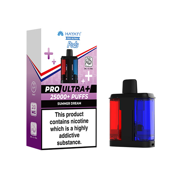 Hayati Pro Ultra 25K | Replacement Pods | Summer Dream