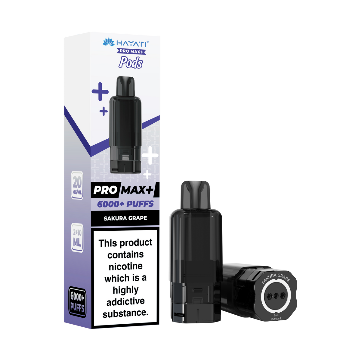 Hayati Pro Max 6K | Replacement Pods | Sakura Grape