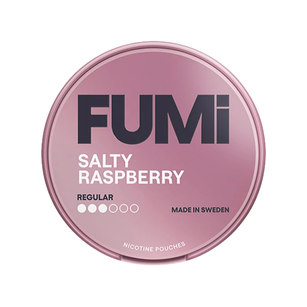 FUMi | Salty Raspberry | Nic Pouches | Regular 4mg