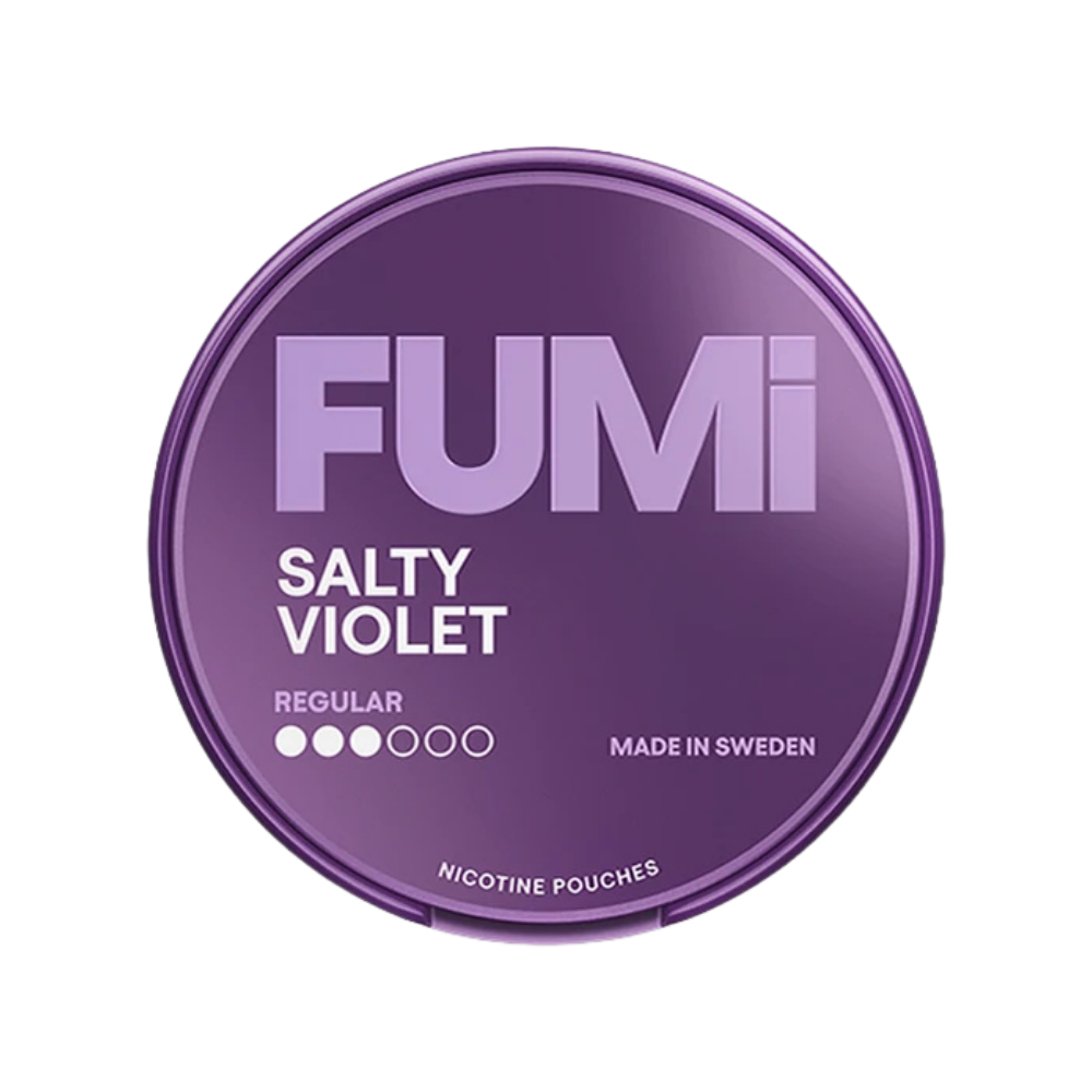 FUMi | Salty Violet | Nic Pouches | Regular 4mg