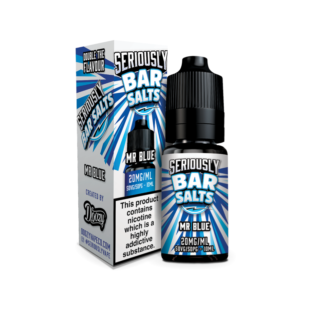 Doozy | Seriously Bar Salts | Mr Blue | Nic Salt | 10ml
