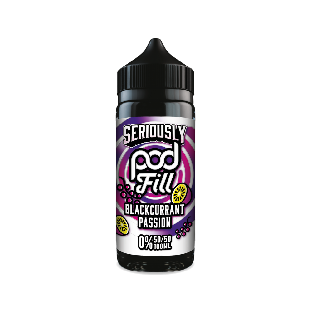 Doozy | Seriously Pod Fill | Blackcurrant Passion | Shortfill | 100ml