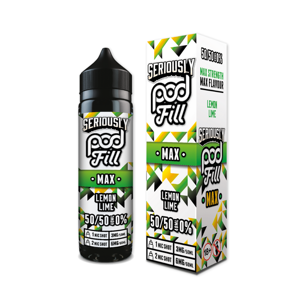 Doozy | Seriously Pod Fill Max | Lemon Lime | Shortfill | 40ml