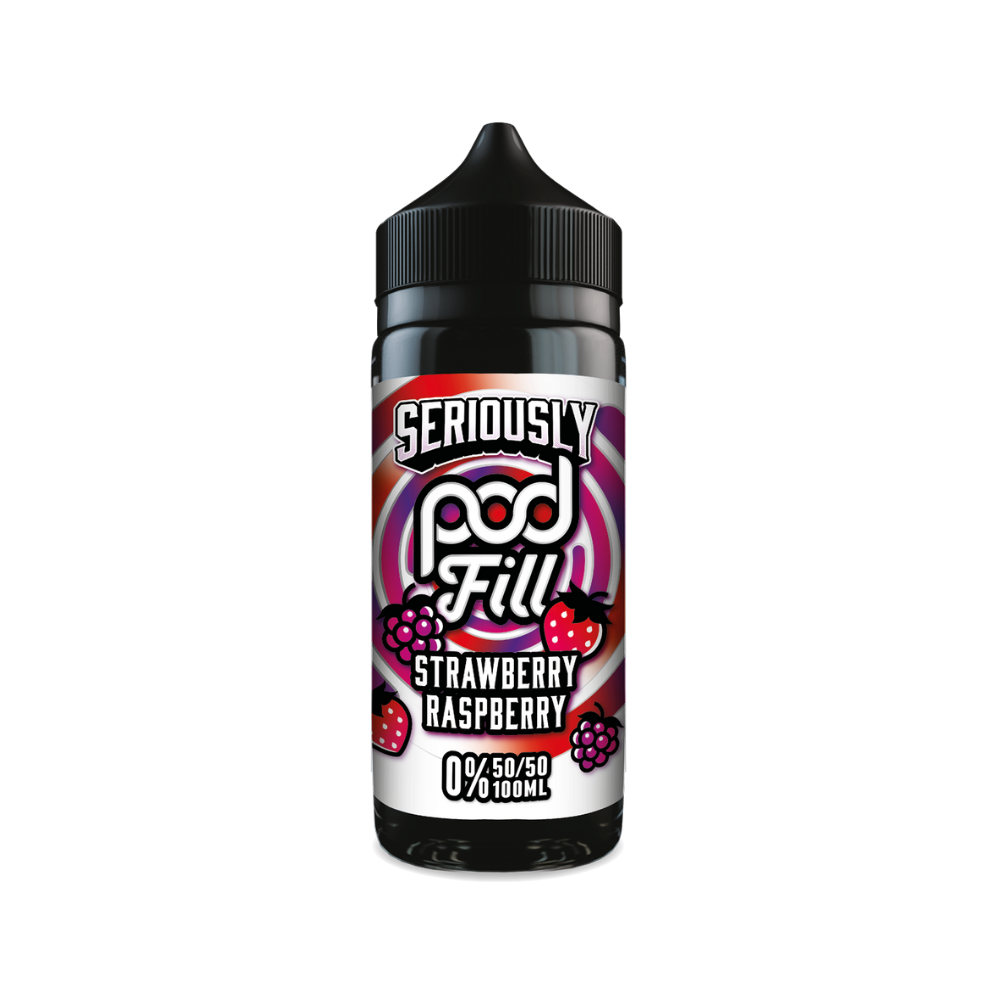 Doozy | Seriously Pod Fill | Strawberry Raspberry | Shortfill | 100ml