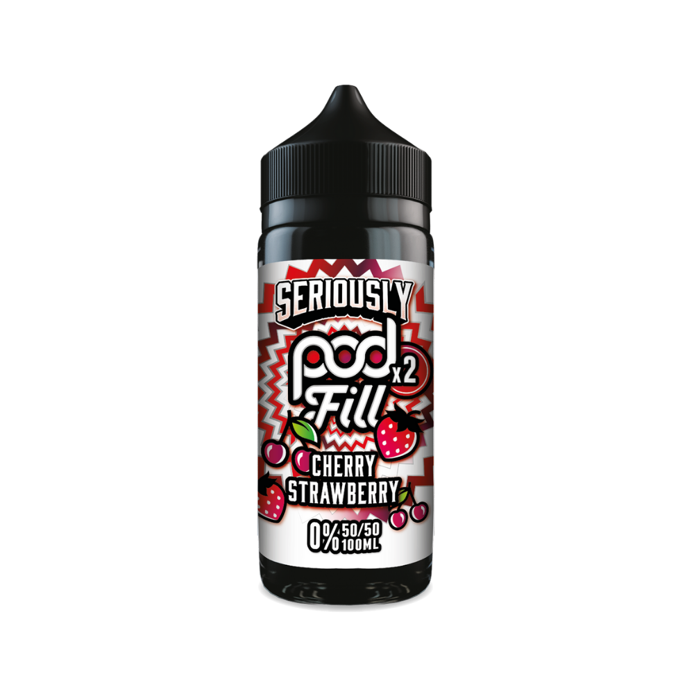 Doozy | Seriously Pod Fill X2 | Cherry Strawberry | Shortfill | 100ml