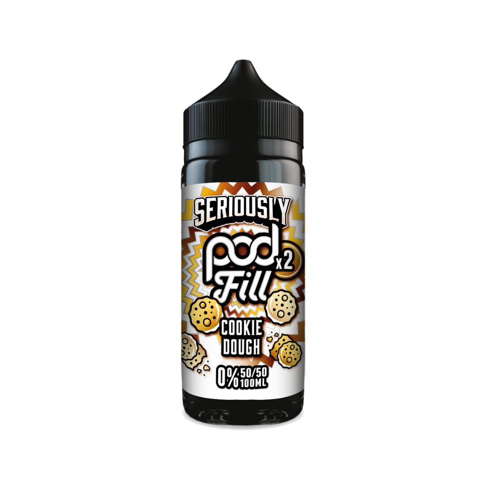 Doozy | Seriously Pod Fill X2 | Cookie Dough | Shortfill | 100ml