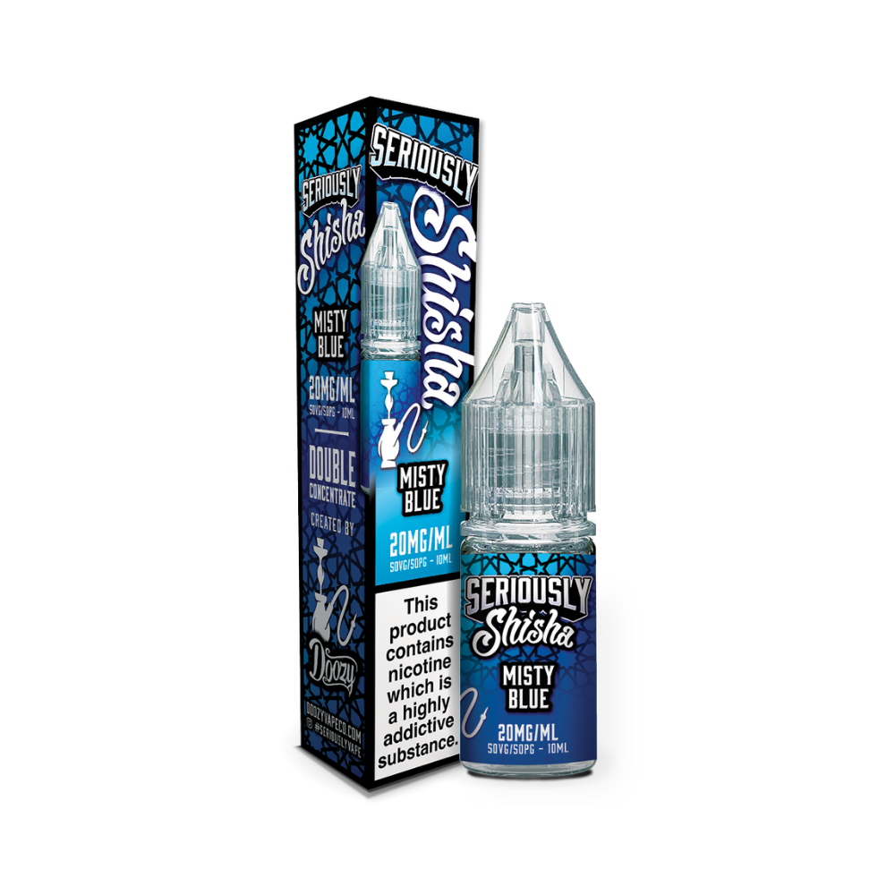Doozy | Seriously Shisha | Misty Blue | Nic Salt | 10ml