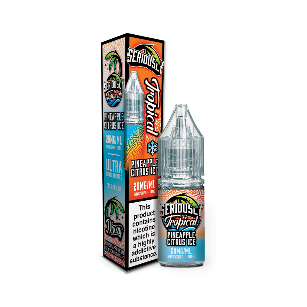 Doozy | Seriously Tropical | Pineapple Citrus Ice | Nic Salt | 10ml