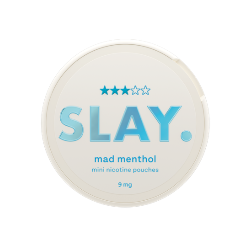 SLAY | Mad Menthol | Nic Pouches | 9mg