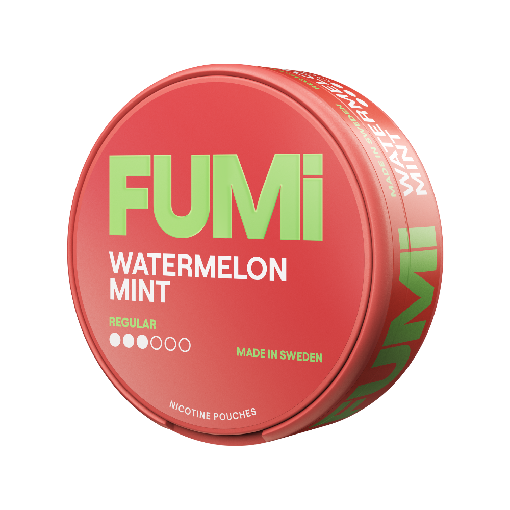 FUMi | Watermelon Mint | Nic Pouches | Regular 4mg