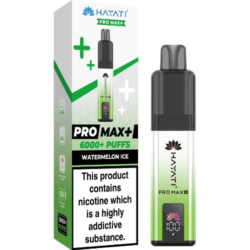 Hayati Pro Max 6000 Disposable Vape – Watermelon Ice Flavour UK Wholesale