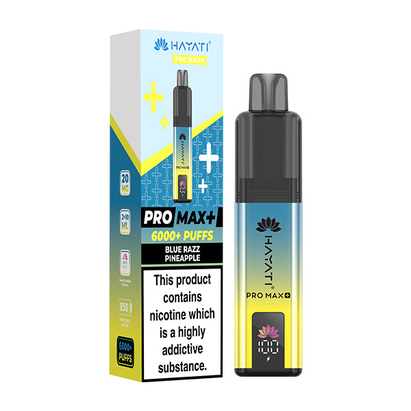 Hayati Pro Max 6K | Prefilled Pod Kit | Blue Razz Pineapple