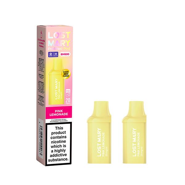Lost Mary Pink Lemonade vape device Nicotine Pouch in UK