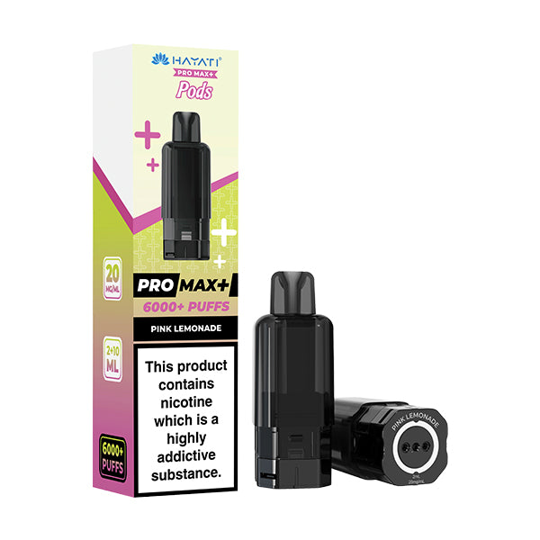 Hayati Pro Max 6K | Replacement Pods | Pink Lemonade