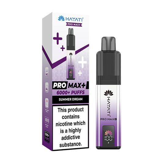 Hayati Pro Max 6K | Prefilled Pod Kit | Summer Dream