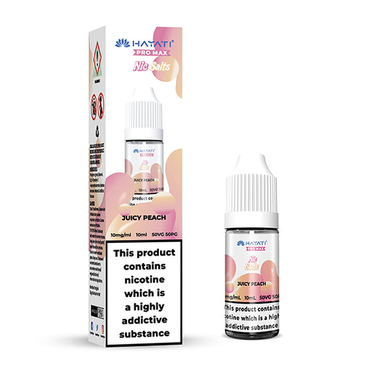 Hayati Pro Max Juicy Peach 10ml Nic Salt