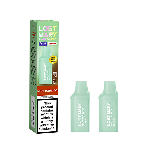 Lost Mary Mint Tobacco vape pen Nicotine Pouch in UK