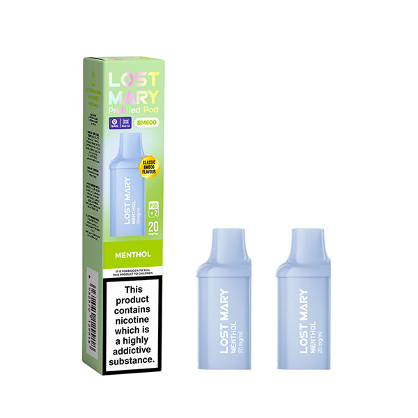 Lost Mary Menthol vape device Nicotine Pouch in UK