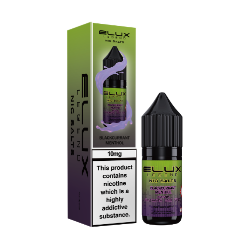 ELUX | Legend | Nic Salts | Blackcurrant Menthol | 10ml x 10
