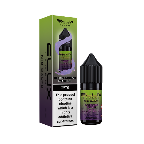 ELUX | Legend | Nic Salts | Blackcurrant Menthol | 10ml x 10
