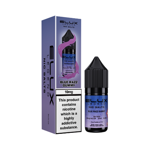 ELUX | Legend | Nic Salts | Blue Razz Gummy | 10ml x 10