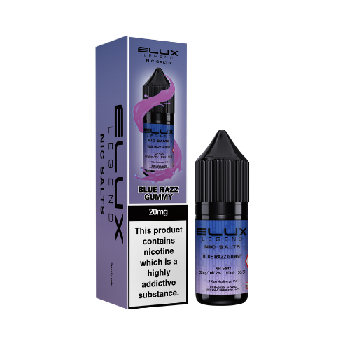 ELUX | Legend | Nic Salts | Blue Razz Gummy | 10ml x 10