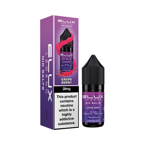 ELUX | Legend | Nic Salts | Grape Berry | 10ml x 10