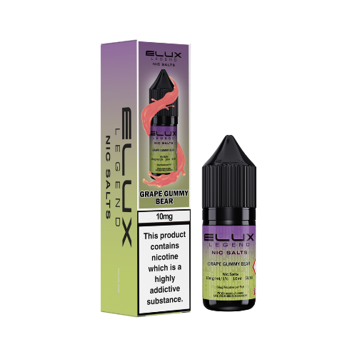 ELUX | Legend | Nic Salts | Grape Gummy Bear | 10ml x 10